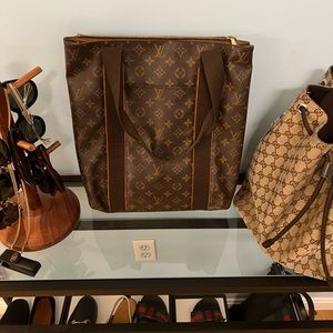 Louis Vuitton Monogram Cabas Bobour Tote/ Purse